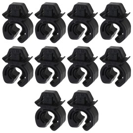 YINETTECH 10PCS Hood Prop Rod Clips Compatible with Meriva Astra Vectra Corsa Combo Tigra 1180061 90589222 Car Engine Bonnet Hood Arm Stay Clips Retainer Grommet