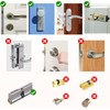AVATTO Smart Door Lock with Fingerprint and Password for 60-90
