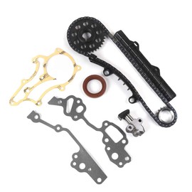 MOCA Timing Chain Kit & Water Pump Compatible with 84 for Toyota 4Runner 2.4L & 83-84 for Toyota Celica & 83-84 for Toyota Pickup 2.4L