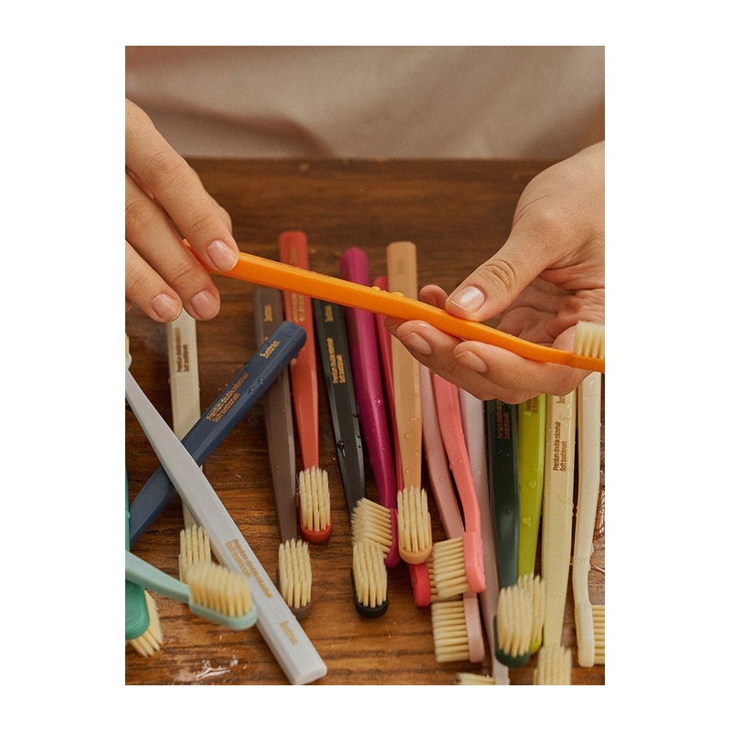 Premium double fine bristle pastel toothbrush 21 pieces / 프리미엄