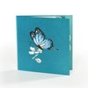 Cutpopup Butterfly Mother's Day Card Pop Up, Flower Greeting Cards,