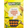 Puregro Herbal Lemon Ginger Tea 40g | 20 Tea Bags