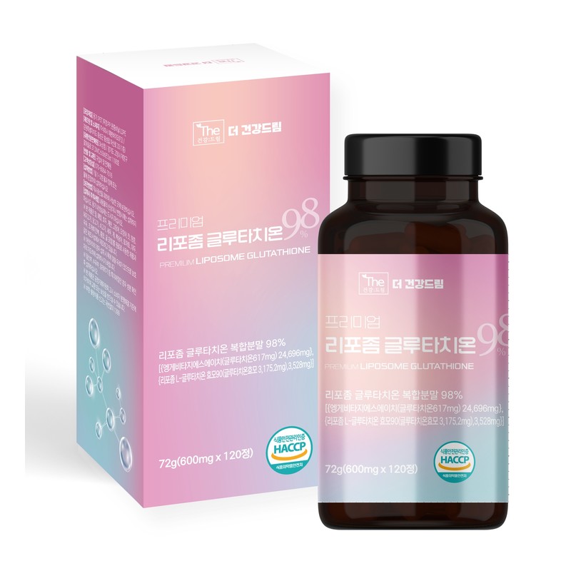 The Health Dream Liposomal Glutathione Tablets 98% Vitamin C Collagen