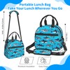 Shark Insulated Lunch Bag for Women & Men - Leakproof