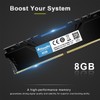 Wlizedle DDR4 2666MHz Desktop Memory RAM 8GB CL19 U-DIMM PC