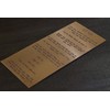 Idaho Sky 10 Commandments Engraved on Copper Plate in Paleo