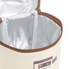 Insulated Lunch Container 304 Stainless Steel Leakproof Portable Round Thermal