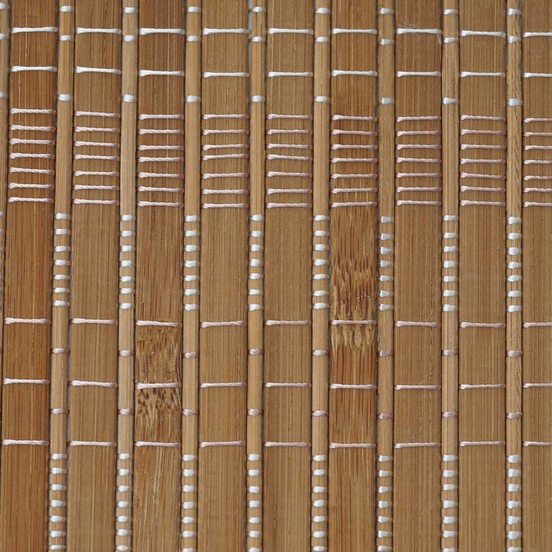 HWC-C13 6-Piece Placemat, Bamboo Placemat, Washable, 45 x 30 cm,