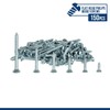 LMS Data Phillips Flat Head Wood Screws - 150 Pieces