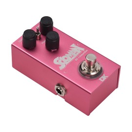 xinyee DK Distortion Pedal Electric Guitar Effects Pedal True Bypass Metal Shell DC 9V 6.35mm Input/Output Interface Mini Guitar Distortion Effector
