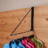 Easy-Up Collapsible Clothing Hanger | Space-Saving Design | 2" Stall