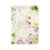 FRONTIA Plastic Documents File Folder, Strawberry, Clear Pockets Plastic Sleeves,