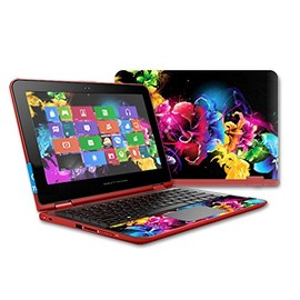 MightySkins Skin Compatible with HP Pavilion x360 11t Touch Laptop case wrap Cover Sticker Skins Bright Life