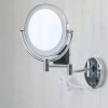 Espejo Maquillaje Pared Plegable - Luz Led Recargable 1x/5x