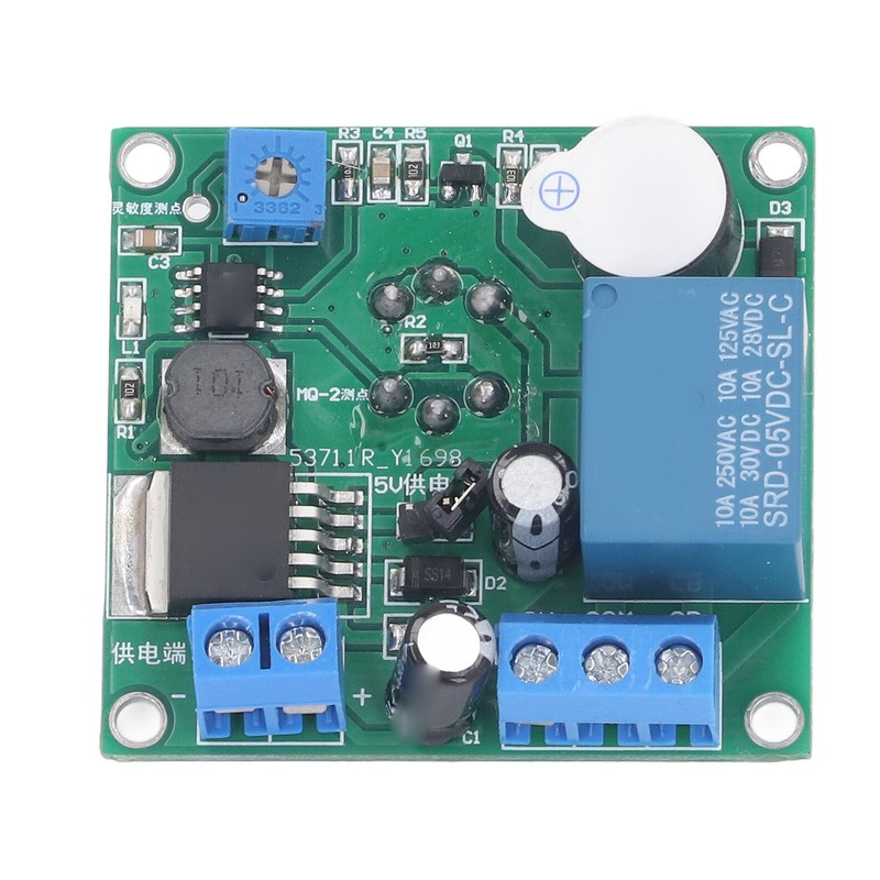 Smoke Sensor Module Switch PVC Light Sound Alarm Smoke Detector