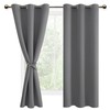 DWCN Grey Blackout Curtains for Bedroom, 42 x 63 Inch