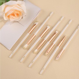 MSQ 8Pcs Professional Eye Makeup Brush Set with bag