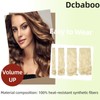 Dcbaboo Clip-In Hair Extensions Like Real Hair Curls 8 Wefts