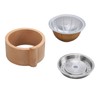 Reusable Coffee Capsules with Scoop and Brush Refillable Coffee Pods
