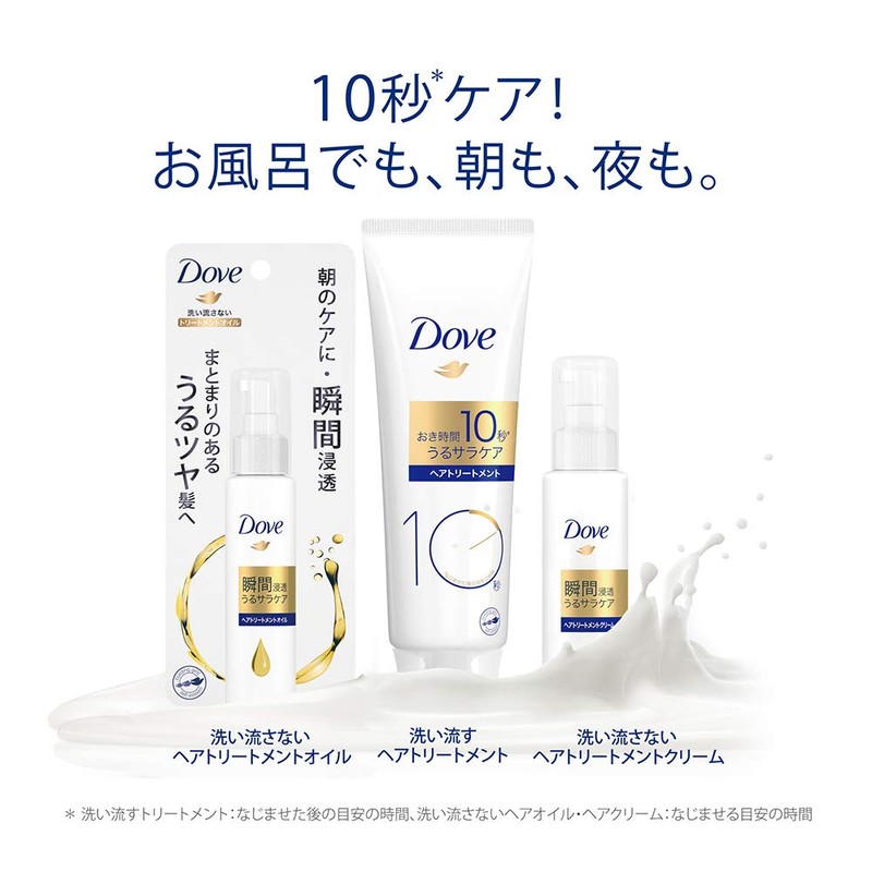 Dove Dense Milk 10 Second Treatment, 6.3 oz (180 g),