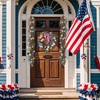 Bibelot 5.9Ft Artificial 4th of July Garland Wreath -Patriotic Garland