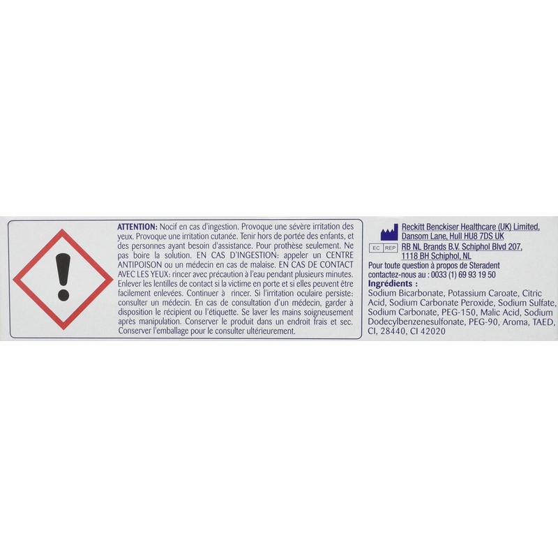 Steradent Detergente Purezza Active - 36 compresse