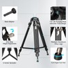 SmallRig AD-80 FreeBlazer Heavy-Duty Tripod, 71" Video Tripod with 75mm