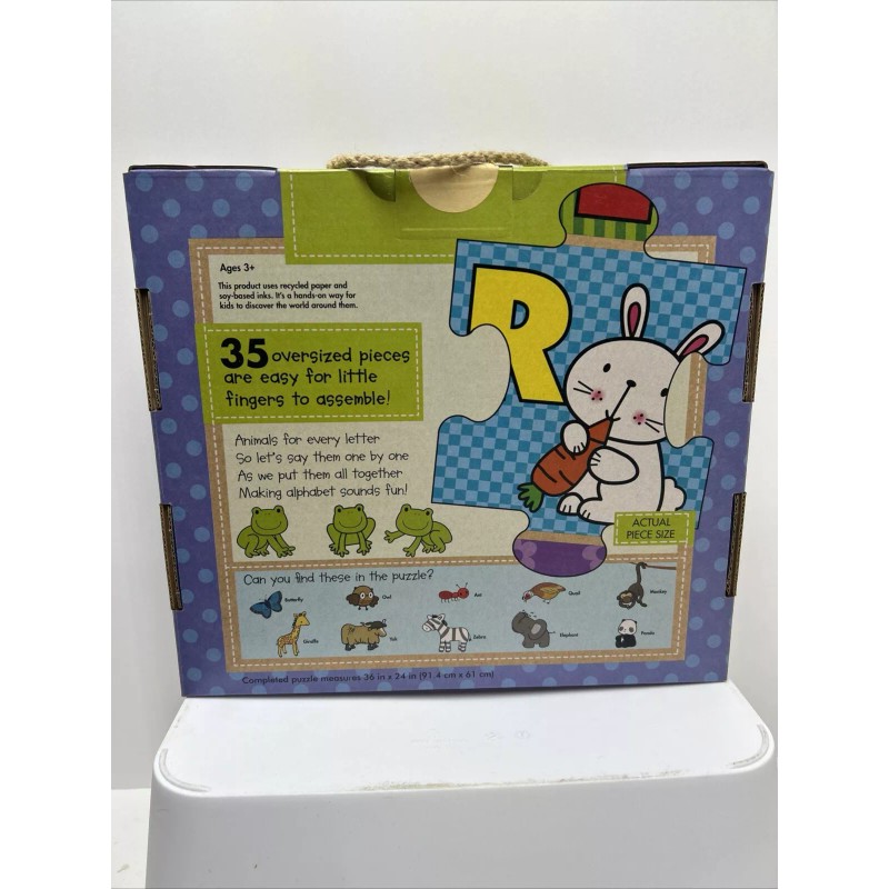 Melissa and Doug ABC animals giant floor puzzle