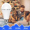Neporal LITE Emergency Rechargeable Light Bulbs A19, Light Up to