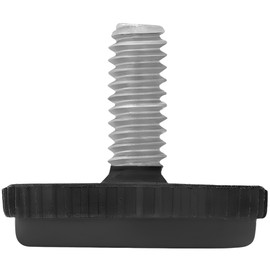Project Patio 1/4-20 Adjustable Furniture Leg Leveling Feet Stainless Steel Threaded Screw Glide Replacement Outdoor Table Chair Parts - 16 Pack