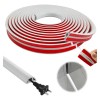 Autoadhesivo Organizador Y Protector Cables Pisos D-line 4m Blanco 4 Metros