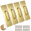 Sumnacon 2 Set 12" Stainess Steel Door Handle Pull &