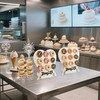 4 Pack Donut Wall Display Stand - 9 Doughnut Heart