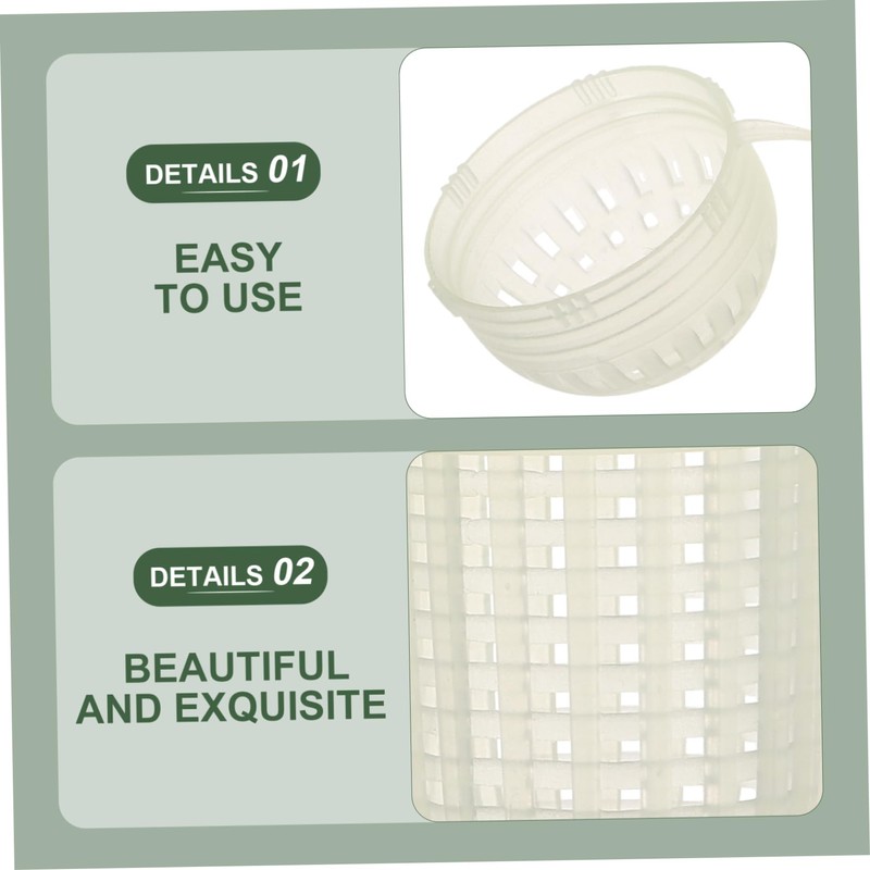 Mipcase 50pcs Fishing Bait Cage Trap for Crawfish Shrimp Crab