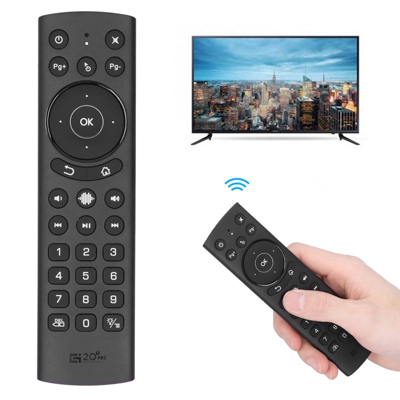 Voice Remote Control 2.4G Wireless Mouse IR Learning with Backlight