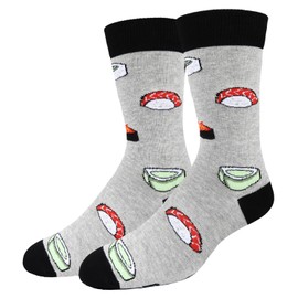 Benefeet Sox Funny If You Can Read This Socks Bring Me Sushi Crazy Food Socks Mens Boys Novelty Funny Saying Socks with Words Bottom Silly Fun Socks, Sushi