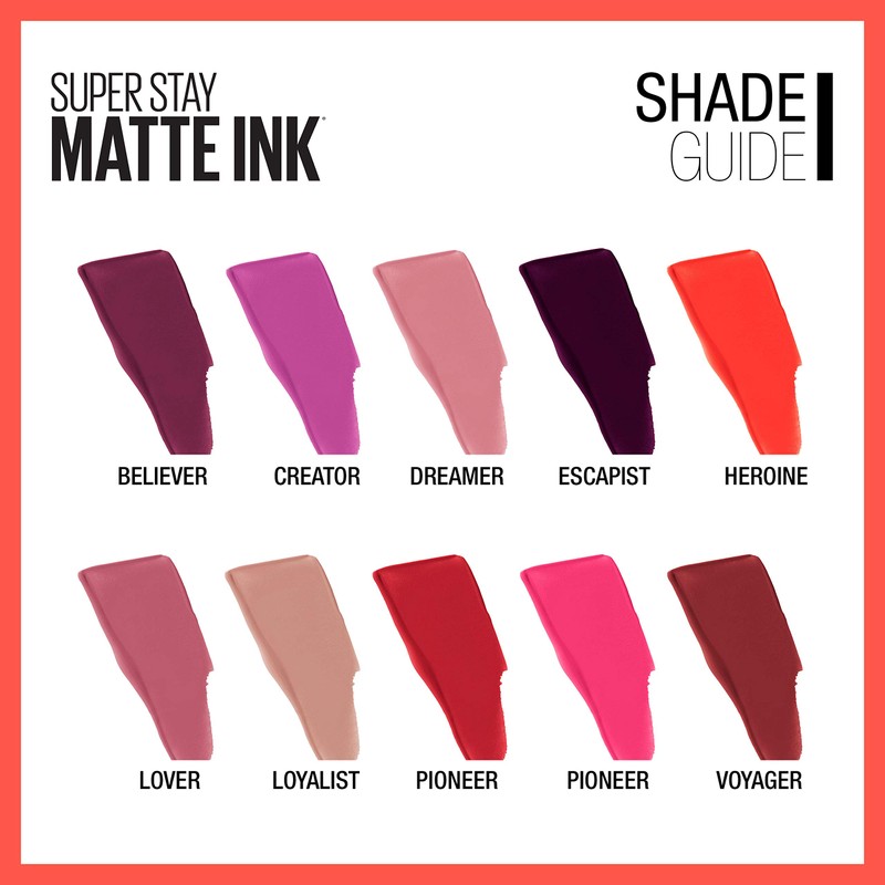 Maybelline New York SuperStay Matte Ink Un-nude Liquid Lipstick, Driver,