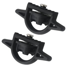 Bed Cleat Tie Down Anchor for Truck Bed Rail System 2pcs Compatible with 2005-2024 Tacoma Tundra Cargo Bed Accessories Parts PT278-35160 Striker Luggage Holders