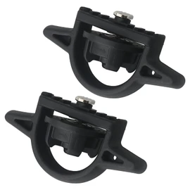Bed Cleat Tie Down Anchor for Truck Bed Rail System 2pcs Compatible with 2005-2024 Tacoma Tundra Cargo Bed Accessories Parts PT278-35160 Striker Luggage Holders