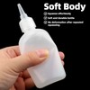 DKBT Pack of 16 100 ml Squeeze Bottles Plastic Small