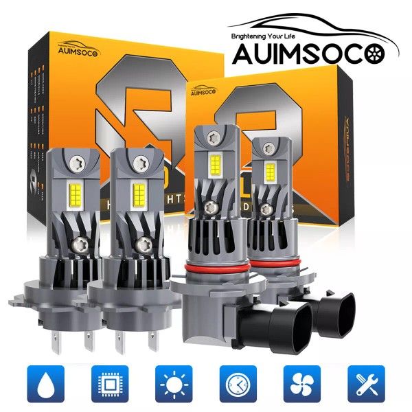AUIMSOCO For Suzuki Grand Vitara 2006-2012 2013 6pcs LED Headlight
