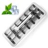 Stainless Steel Ice Cube Tray with Lever - 18 Large
