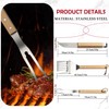 5-in-1 BBQ Tool Sets – Multi-Functional Spatula with Knife Edge,
