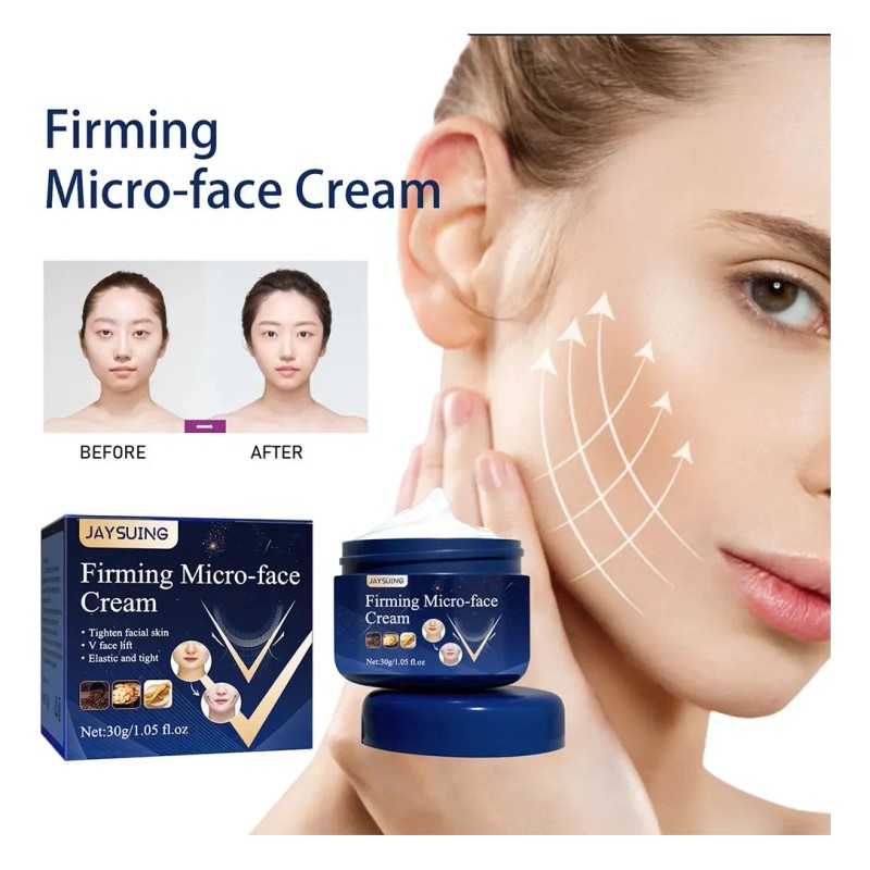 Crema Facial Jaysuing Hidratante Antiarrugas Lifting Mentón Día Noche