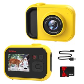 Children's Camera, Digital Camera, Kids Camera, Toy Camera, 1080P HD, Recording, Timer Shooting, 4x Zoom, 2.0 Inches, IPS Screen, Multi-functional, USB Charging, Children's Digital Camera, Continuous Shooting, Mini Camera, Birthday Gift, Children's Gift,