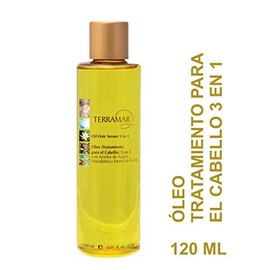 Terramar Oleo (Tratamiento Para El Cabello) 3 En 1, Con Aceite De Argán, Macadamia Y Monoi De Tahití - 120 Ml