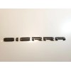 GMC Matte Black Rear Tailgate SIERRA Emblems Letter GMC Sierra