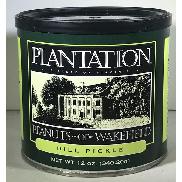 Plantation Peanuts of Wakefield Dill Pickle Peanuts 12 Ounces