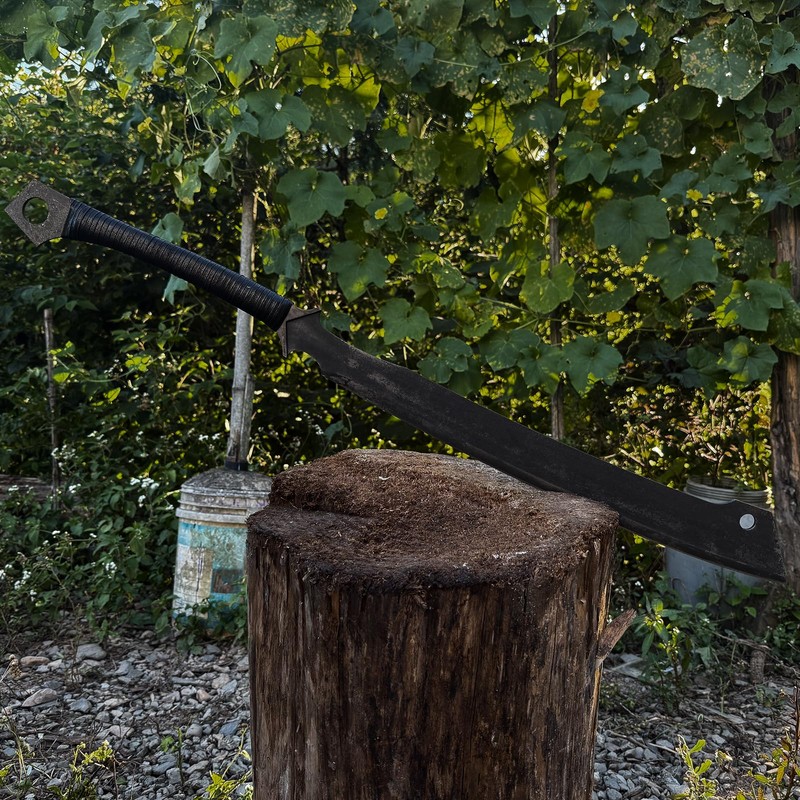 High Manganese Steel Blade Machete for Cutting Trees Heavy Duty