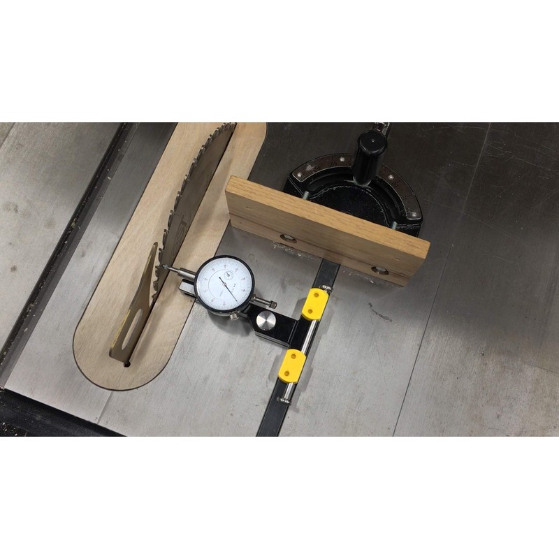 Magswitch T32241 Universal Saw Indicator, 2-in-1 Miter Slot to Table